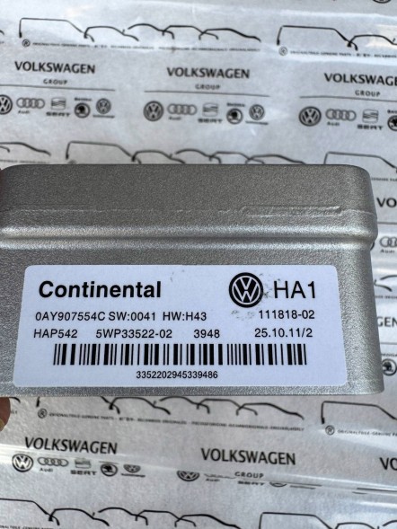 Volkswagen OE Задній диференціал Volkswagen Tiguan 0AY907554C