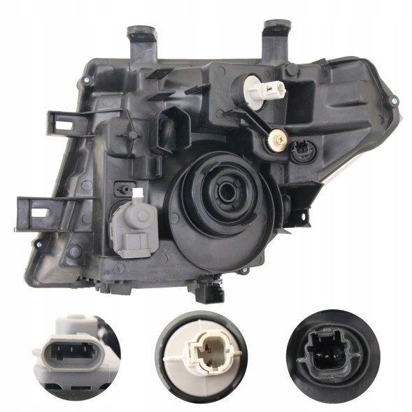 Китай 2782104E MHM TUNING Фара передня Nissan Navara D40 Pathfinder R51 2005-2009 R