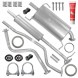Ferroz ADFZ-L6V45C2B2O7Y9U7 Комплект глушників + труба opel agila b 1.0 48 квт 2008-2014