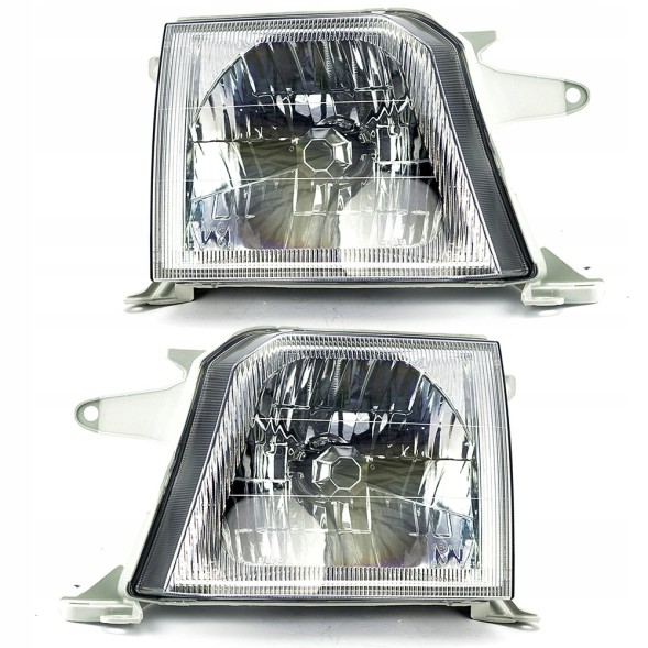 Depo 26550-00qad Фари лампи передні skoda fabia і 99' > чорна ліва+права комплект -