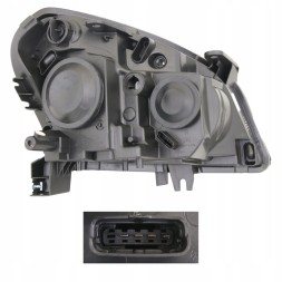 TYC 275909-E MHM TUNING Рефлектор Фара Tyc Nissan Qashqai I J10 2007-2010 Ліва