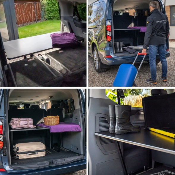 CHROMEMASTER OM-MF-0048-418 Ліжко для кемпінгу, полиця для сну в багажник для MERCEDES VITO W447 2014-