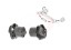 Yamato RL2039 TOYOTA SIENNA 2004-2020 2x Сайлентблоки задньої балки підвіски