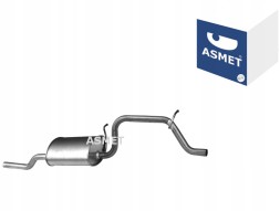 Asmet 05.148 05.148 Задній глушник вихлопної системи opel agila a 1.0 09.00-12.07 asmet
