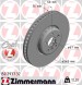 Zimmermann 150.2937.32 Гальмівні диски zimmermann 150.2937.32