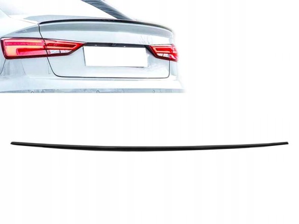 Китай 00CTSPAA3001 Спойлер Audi A3 S3 8V Sedan 13-22 Aileron Gloss Black RS3