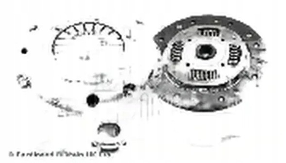 Blue Print ADV183073 Комплект зчеплення, вижимний підшипник adv183073