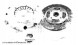 Blue Print ADV183073 Комплект зчеплення, вижимний підшипник adv183073