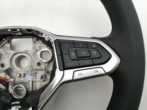 Volkswagen OE 571419089J, DWP542860OE Багатофункціональне шкіряне кермо з пелюстками VW T-Roc Tayron 571419089J Нове