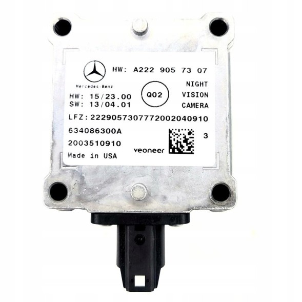 Mercedes-Benz OE MERCEDES W222 W217 КАМЕРА НІЧНОГО БАЧЕННЯ A2229057307