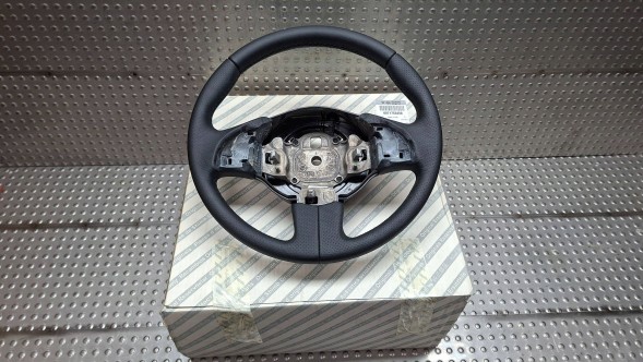 Fiat OE S26340748 ШКІРЯНЕ КЕРМО ЧОРНЕ 71753450 FIAT 500 2007-