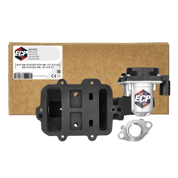 ECP MOBILITY ECP-04L131512CF | 04L131512CF | 04L131512CG | 04L131512BN | 04L131512TX Клапан EGR VW T6 CRAFTER II 2.0TDI 04L131512CF 04L131512T 65081526000