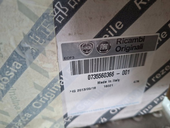 Fiat OE S26340743 ШКІРЯНЕ КЕРМО 735560366 FIAT 500L 2012-