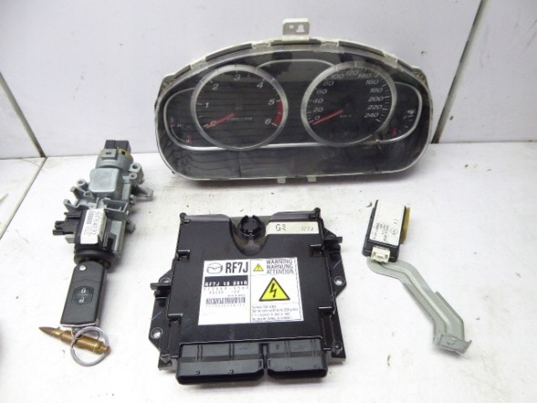 Mazda OE RF7J-18881R GR1N-67560B GJ6A-66938A MAZDA 6 GG/GY 05-08 СТАРТОВИЙ КОМПЛЕКТ КОМП'ЮТЕР ЛІЧИЛЬНИК ЗАПАЛЮВАННЯ 2.0 CITD