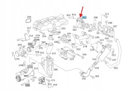 Mercedes-Benz OE КЛАПАН ЕГР ДИЗЕЛЬ М646 М648 MERCEDES OE A6461402760