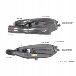 Eventuri EVE-GLC63S-CF-INT Впускний MERCEDES GLC 63/63S X253 / C253 AMG CARBON INTAKE EVENTURI
