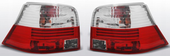 Depo LTVW03 mhm Задні ліхтарі комплект тюнінг прозорі червоно-білі vw golf iv 4 1j 1998-2003 хетчбек