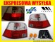 Depo LTVW03 mhm Задні ліхтарі комплект тюнінг прозорі червоно-білі vw golf iv 4 1j 1998-2003 хетчбек