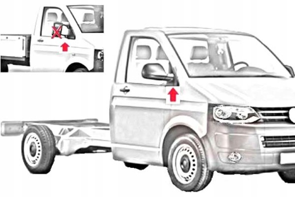 VAN Wezel VAN5790805/RS5 ДЗЕРКАЛО VAN WEZEL VW
