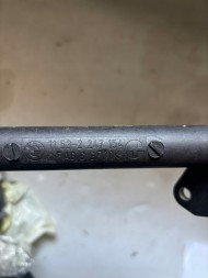 BMW OE 11532247154 Bmw e46 e39 двигун м47 зворотний шнур системи охолодження