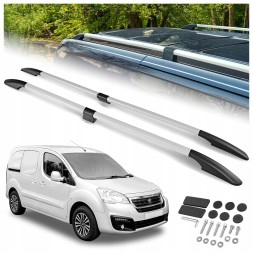 CHROMEMASTER OM-RR-D0033-002 Багажник на дах рейлінги для PEUGEOT PARTNER II 2008-2018 SHORT | КОРОТКИЙ
