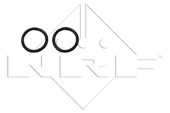 53405 NRF Радіатор охолодження двигуна