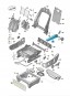 Volkswagen OE 7C0881082FDNS Підлокітник, матеріал, чорний титановий ASO VW