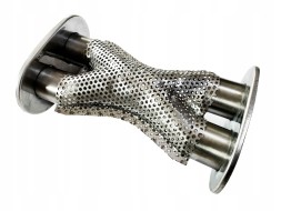 RM Motors EX006 Універсальний еліптичний глушник X-PIPE + Глушник еліптичний універсальний X-PIPE 63/400