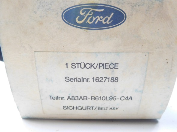 Ford OE Задній ремінь безпеки Ford Escort/Orion 1981-1986 OE 1627188