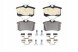 Китай 0 986 494 596 + 0 986 479 099 AUDI A3 II (8P1, 8PA) Колодки + задні диски Bosch SKODA OCTAVIA II 2 III 3 YETI AUDI A3 8P1 255 мм