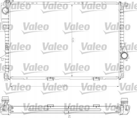 Valeo 734277 Охолоджувач води valeo 734277