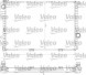 Valeo 734277 Охолоджувач води valeo 734277