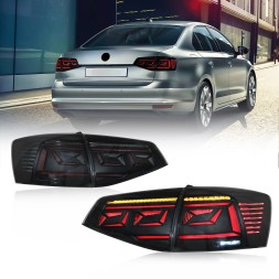 VLAND 950391-2 mhm Задні ліхтарі, комплект Vland Full LED, діодні, тюнінг, VW Jetta VI 5c 6 рестайлінг 2014-18