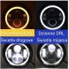 CHINA 9058461060546 Suzuki samurai світлодіодні лампи 7'' ринги лампи angel eyes денні drl затвердження