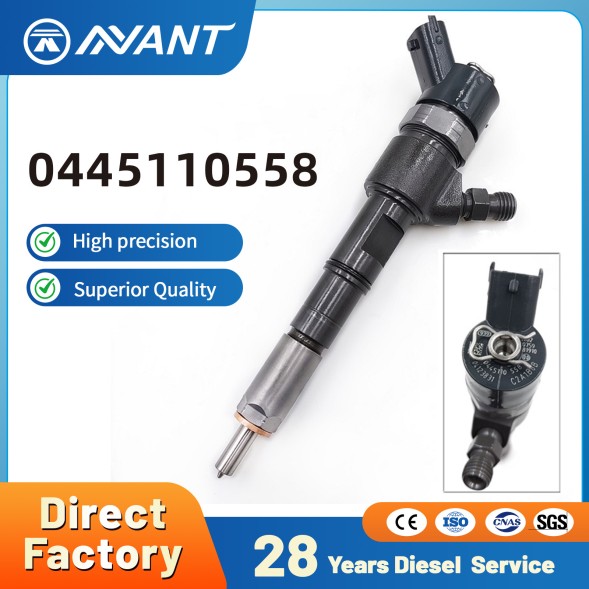 NANT High Quality Diesel Fuel Injector Engine Assembly Injection Valves with Strict Pre-Shipment Testing 0445110558