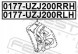 Febest 0177-UZJ200RLH Гальмівний супорт 0177-uzj200rlh febest lexus toyota