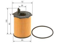 F026407082 BOSCH Фільтр оливи