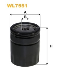 WL7551 WIX FILTERS Фільтр оливи