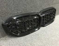 BM G20-01003 grill nerki diamond black czarne bmw g20 g21 НИРКИ ГРИЛЬ РЕШІТКА BMW G20 G21 2018-2022 pre lci diamond чорний глянець