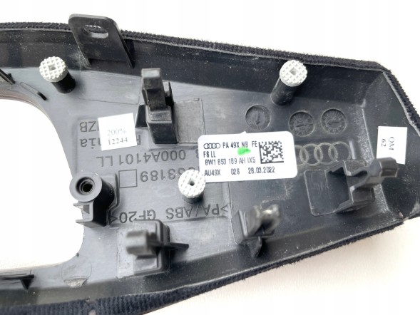 Audi OE 8W1853189AH IX5 _auditeile_ Декор панелі приладів 8W1853189AH IX5 AUDI A4 A5 8W