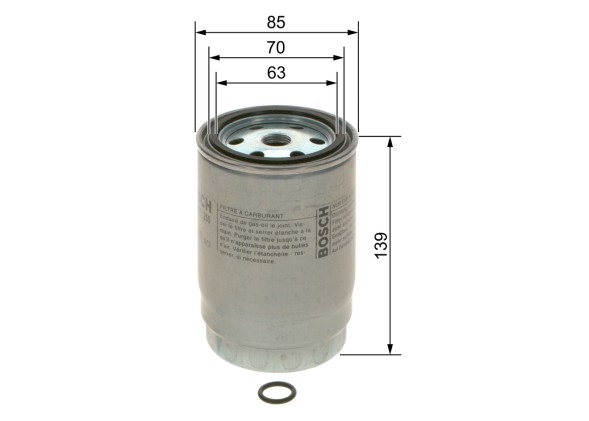 F026402255 BOSCH Фільтр палива
