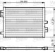 Valeo 814167 Радіатор кондиціонера valeo 814167
