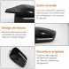 AD BRAKE B0FGCZKZJ4 НАКЛАДКА НА ДЗЕРКАЛО ЗАДНЬОГО ВИДУ BMW G20 G21 G30 G11 ЧОРНА ABS 1 ПАРА для дому