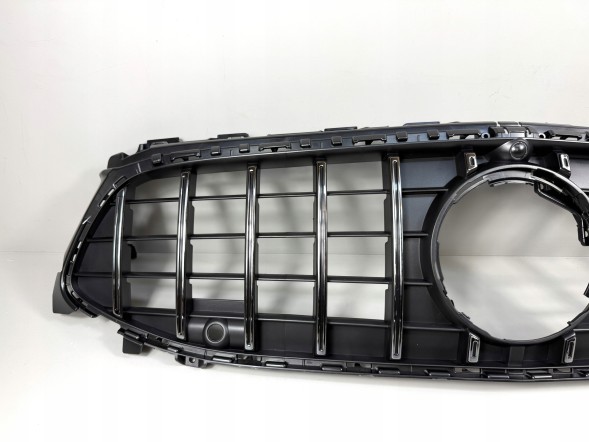 Dac ATRAPA GRILL PANAMERICANA GT PANAMERICA MERCEDES W118 118 LIFT CZARNY CHROM NOWY MODEL KAMERA 2023-2026 118-GTR3 MERCEDES CLA W118 LIFT 2023+ AMG РЕШІТКА ПЕРЕДНЬОЇ РАДІАТОРНОЇ РІШІТКИ GT PANAMERICANA З РАХУНКОМ