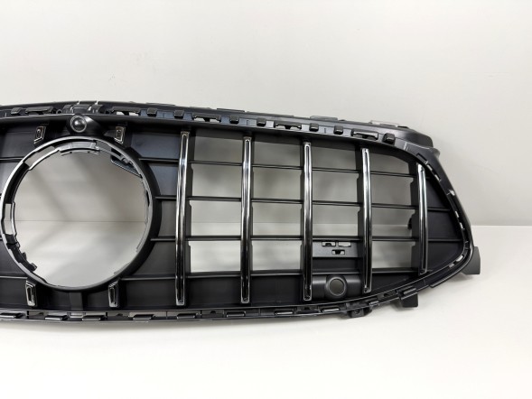 Dac ATRAPA GRILL PANAMERICANA GT PANAMERICA MERCEDES W118 118 LIFT CZARNY CHROM NOWY MODEL KAMERA 2023-2026 118-GTR3 MERCEDES CLA W118 LIFT 2023+ AMG РЕШІТКА ПЕРЕДНЬОЇ РАДІАТОРНОЇ РІШІТКИ GT PANAMERICANA З РАХУНКОМ