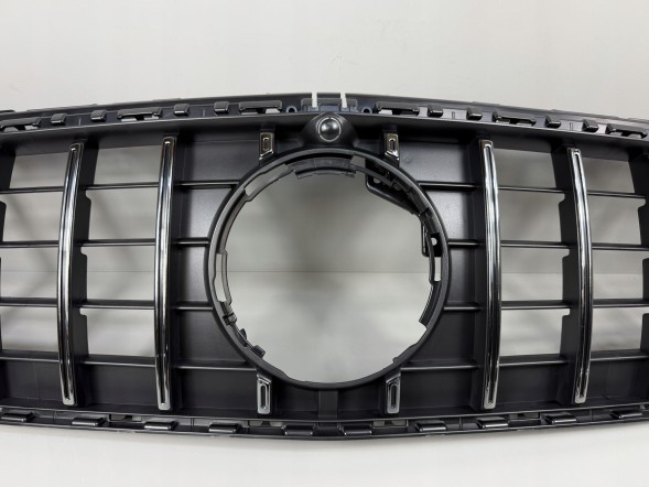 Dac ATRAPA GRILL PANAMERICANA GT PANAMERICA MERCEDES W118 118 LIFT CZARNY CHROM NOWY MODEL KAMERA 2023-2026 118-GTR3 MERCEDES CLA W118 LIFT 2023+ AMG РЕШІТКА ПЕРЕДНЬОЇ РАДІАТОРНОЇ РІШІТКИ GT PANAMERICANA З РАХУНКОМ