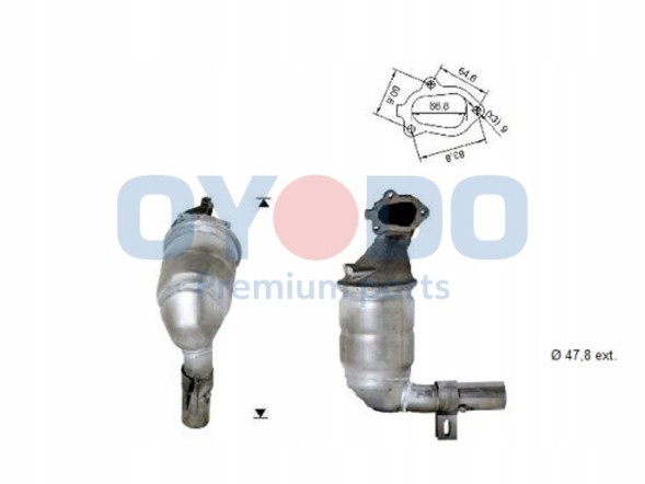 Oyodo 20N0116-OYO Oyodo 20n0116-oyo каталізатор 20n0116-oyo