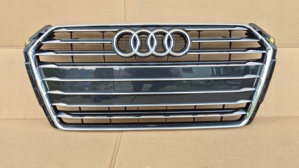 Audi OE GRILL ATRAPA CHŁODNICY AUDI A4 B9 8W0 PRZEDLIFT 2015-2019 CHROM POŁYSK NOWA Решітка радіатора GRILL Audi A4 B9 8W0 8W 15-19 ХРОМ OE 8W0853651BR AB НОВА
