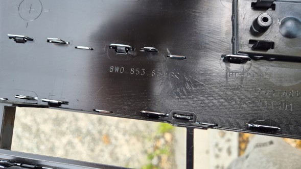 Audi OE GRILL ATRAPA CHŁODNICY AUDI A4 B9 8W0 PRZEDLIFT 2015-2019 CHROM POŁYSK NOWA Решітка радіатора GRILL Audi A4 B9 8W0 8W 15-19 ХРОМ OE 8W0853651BR AB НОВА