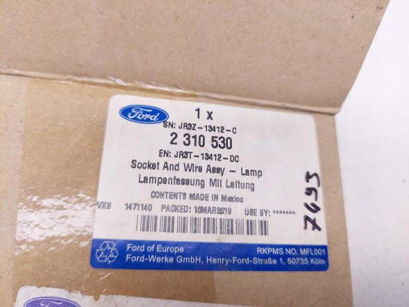 Ford OE JR3T-13412-DC 2310530 GTECH7493 FORD MUSTANG MK6 2017- ДРІТ ПАРКУВАЛЬНОЇ СИСТЕМИ ЗАДНЬОГО БАМПЕРА JR3T-13412-DC 2310530
